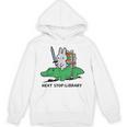 Next Stop Library Reading Book Unisex Hoodie