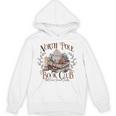 North Pole Book-Club Hot Cocoa Served Daily Christmas Book Unisex Hoodie