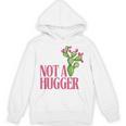 Not a Hugger Sarcastic Introvert Cactus Theme Women Unisex Hoodie