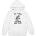 Off To The Bookstore Reading Bookworm Unisex Hoodie