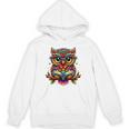 Owl With Glasses And Book Reading Unisex Hoodie