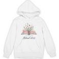 Quote New Chapter Begins Retired 2025 Floral Open Book Unisex Hoodie