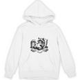 Raccoon Reading A Book Vintage Trash Reader Unisex Hoodie