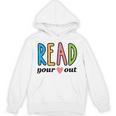 Read Your Heart Read Reading Librarian Book Across America Unisex Hoodie