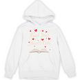 Read Your Heart Out Valentines Day Book And Reading Lovers Unisex Hoodie Read Your Heart Out Valentines Day Book And Reading Lovers Unisex Hoodie