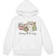 Reading All The Way Christmas Book Lover For Women And Teens Unisex Hoodie Reading All The Way Christmas Book Lover For Women And Teens Unisex Hoodie