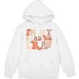 In My Reading Era Groovy Book Lovers Library Reading Women Unisex Hoodie In My Reading Era Groovy Book Lovers Library Reading Women Unisex Hoodie