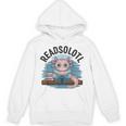 Readsolotl Book Lover Reading Axolotl Kids Reader Unisex Hoodie