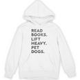 Retro Gym Book Lover Read Books Lift Heavy Pet Dogs Unisex Hoodie Retro Gym Book Lover Read Books Lift Heavy Pet Dogs Unisex Hoodie