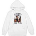 Salem Witch Book Club Bookish Retro Halloween Cat Unisex Hoodie Salem Witch Book Club Bookish Retro Halloween Cat Unisex Hoodie