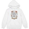 She Blooms Among The Pages Women Mom Wife Floral Book Lover Unisex Hoodie She Blooms Among The Pages Women Mom Wife Floral Book Lover Unisex Hoodie