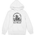 Smut Reader Skeleton Book Lover Dark Humor Art Premium Tri-Blend Unisex Hoodie