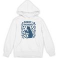 Sorry I'm Booked Cat Reading Book Boho Flowers Vintage Unisex Hoodie Sorry I'm Booked Cat Reading Book Boho Flowers Vintage Unisex Hoodie