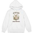 Stay At My Pad And Read Books Frog Introvert Reading Unisex Hoodie