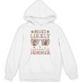 Teacher Summer Break Most Likely To Read Books All Summer Unisex Hoodie
