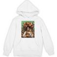History Month Black Afro Girl Women Book Lovers Floral Unisex Hoodie