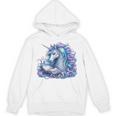 Unicorn Reading For Book Lovers Readers Unisex Hoodie