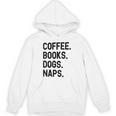 Vintage Coffee Books Dogs Naps Retro Unisex Hoodie Vintage Coffee Books Dogs Naps Retro Unisex Hoodie