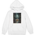 Vintage Ghost Book Reading Camping Gothic Halloween Teachers Unisex Hoodie Vintage Ghost Book Reading Camping Gothic Halloween Teachers Unisex Hoodie