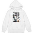 Vintage Reader Author Country Aesthetic Back Porch Book Club Unisex Hoodie