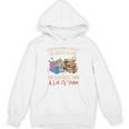 A Woman Cannot Survive On Books Alone She Needs Yarn Crochet Premium Tri-Blend Unisex Hoodie