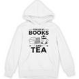 Women's Fueled By Books And Tea Book Lover Bookworm Reading Books Unisex Hoodie Women's Fueled By Books And Tea Book Lover Bookworm Reading Books Unisex Hoodie