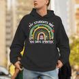 100th Day Of School Teachers Students Women Floral Books Unisex Hoodie