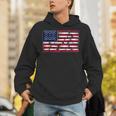 America US Flag Books Library Reading For Book Lover Reader Unisex Hoodie
