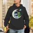 Astronaut Reading Book To Alien Shirt Moon Space Lover Kids Unisex Hoodie Astronaut Reading Book To Alien Shirt Moon Space Lover Kids Unisex Hoodie