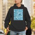 Blue Comic Book Blue Graphic Unisex Hoodie