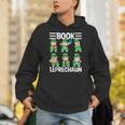 Book Leprechaun St Patrick's Day Library Librarian Reading Unisex Hoodie Book Leprechaun St Patrick's Day Library Librarian Reading Unisex Hoodie