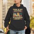 Book And Pajama This Is My Reading Pajama Bedtime Reading Unisex Hoodie