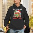 Book Reading Just Waiting For Christmas Gingerbread Unisex Hoodie