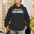 Books Coffee Coloring Unisex Hoodie