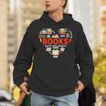 Books Heart Valentines Day Books Are My Love Language Unisex Hoodie Books Heart Valentines Day Books Are My Love Language Unisex Hoodie