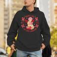 Books Are My Love Language Cupid Reading Book Valentines Day Unisex Hoodie