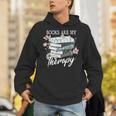 Books Are My Therapy Summer Reading Book Lovers Unisex Hoodie Books Are My Therapy Summer Reading Book Lovers Unisex Hoodie