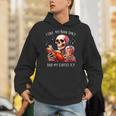 I Like My Books Spicy And My Coffee Icy Skeleton Unisex Hoodie I Like My Books Spicy And My Coffee Icy Skeleton Unisex Hoodie