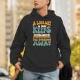 Borrow Books A Library A Day Keeps The Boredom Away Reading Unisex Hoodie