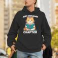 Cat Reading Books Bookworm Read One More Chapter Unisex Hoodie Cat Reading Books Bookworm Read One More Chapter Unisex Hoodie