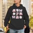 Coquette Bow Book Coffee Valentines Bookish Library Teacher Unisex Hoodie Coquette Bow Book Coffee Valentines Bookish Library Teacher Unisex Hoodie