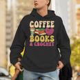 Crochet Coffee Reading Books Crocheter Crocheting Unisex Hoodie
