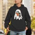 Cute Ghost Cat Reading Book Spooky Season Halloween Costume Unisex Hoodie Cute Ghost Cat Reading Book Spooky Season Halloween Costume Unisex Hoodie