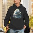 Cute Manatee Reading Book Bookworm Readers Manatee Lover Unisex Hoodie Cute Manatee Reading Book Bookworm Readers Manatee Lover Unisex Hoodie