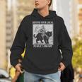 Defend Your Local Library Knight Cat Rider Book Lover Unisex Hoodie Defend Your Local Library Knight Cat Rider Book Lover Unisex Hoodie