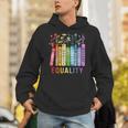 Equality Books Peace Love Compassion LGBT Gay Lesbian Pride Unisex Hoodie