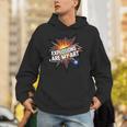 Explosions Are My Art Comic Book Boom Unisex Hoodie