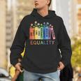 Floral Book Equality Human Rights Social Justice Peace Love Unisex Hoodie Floral Book Equality Human Rights Social Justice Peace Love Unisex Hoodie