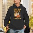 Floral Cow Reading Pun Just One More Chapter Cozy Book Lover Unisex Hoodie Floral Cow Reading Pun Just One More Chapter Cozy Book Lover Unisex Hoodie