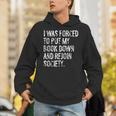 I Was Forced To Put My Book Down Book Worm Reader Unisex Hoodie